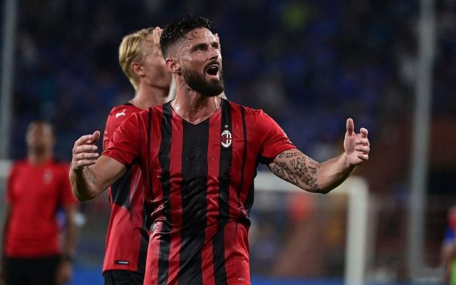  AC米兰补时绝杀乌迪内斯，吉鲁头槌助红黑军团登顶